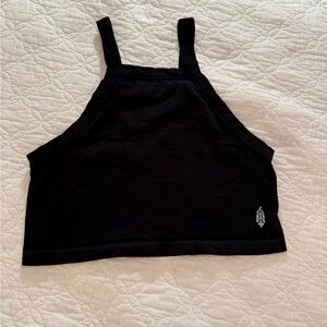 black free people movement athletic tank top, size xl